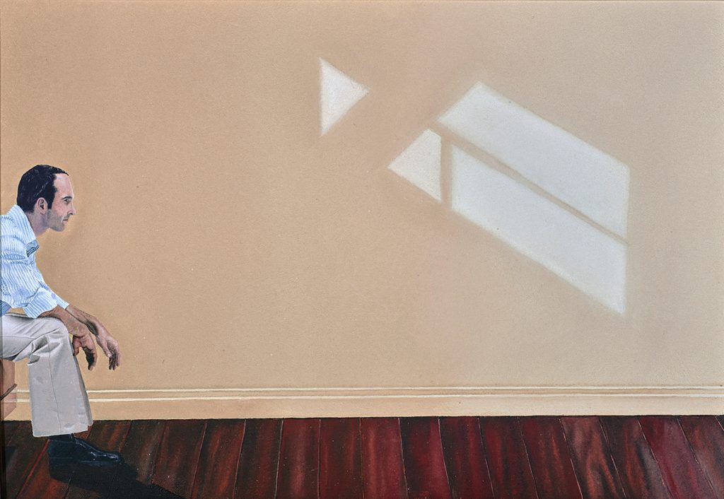 6-Taner Ceylan, 22Turunç 22, 2002, Tuval üzerine Yağlıboya_oil on canvas, 35 cm x 50 cm
